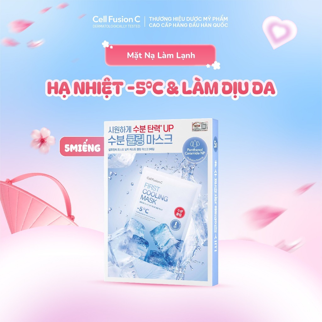 [SHOPEE XỬ LÝ] Mặt Nạ Cell Fusion C First Cooling Mask 27g*5 Miếng