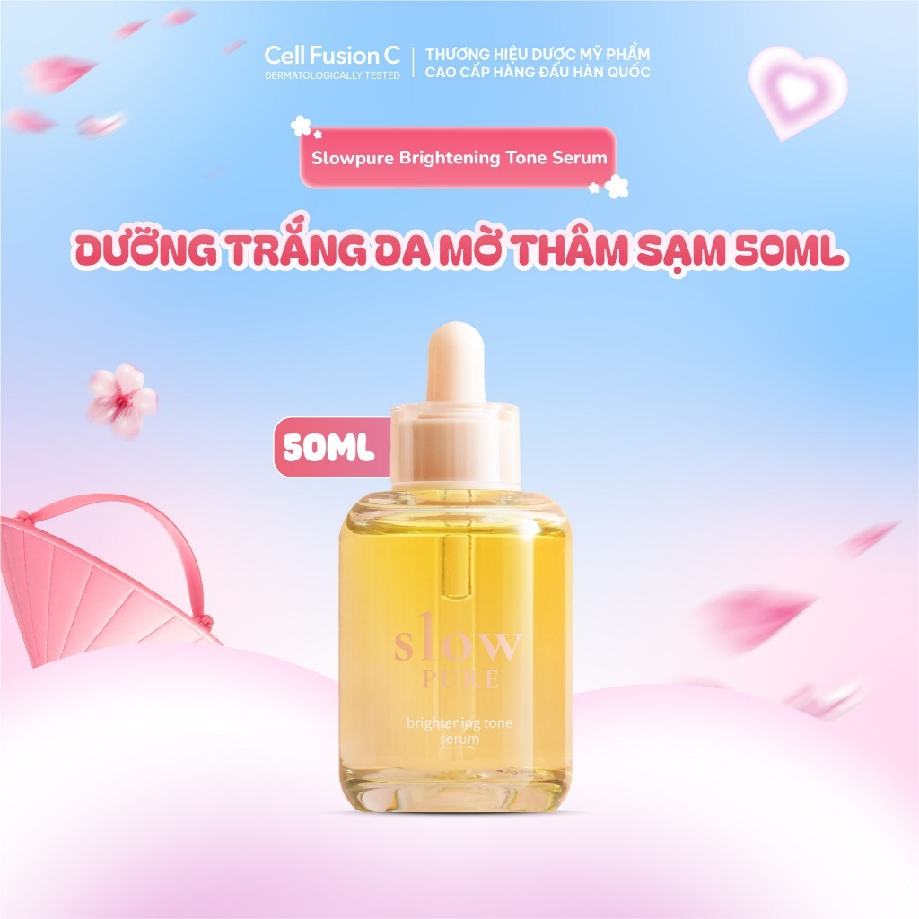 [VHL x Slowpure] Tinh Chất Slowpure Brightening Tone Serum 50ml | BigBuy360 - bigbuy360.vn