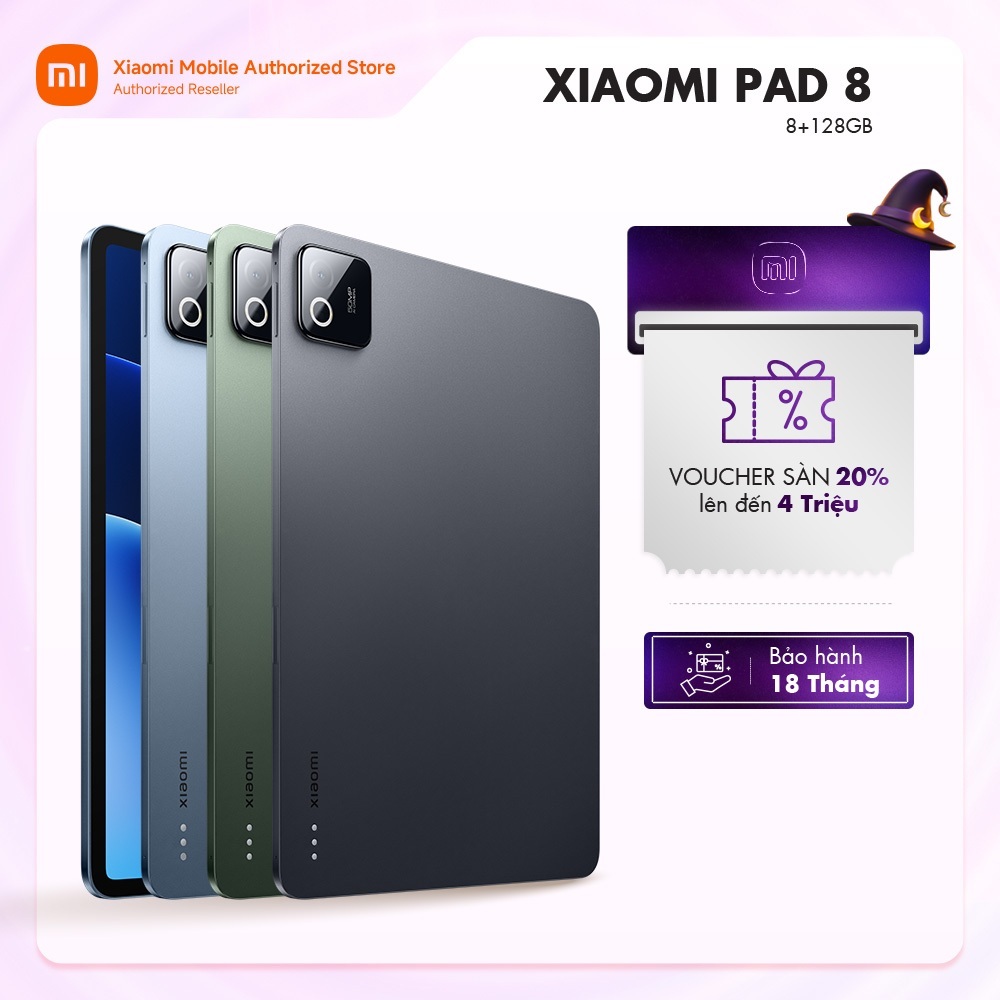 [Livestream] Máy tính bảng Xiaomi Pad 8 (8+128GB) | Màn 11.2