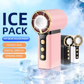 💙2026Quạt tích điện mini💙Màn LED 4000mAh Sạc Nhanh Quạt tích điện gió mạnh tốc độ cao Quạt tích điện