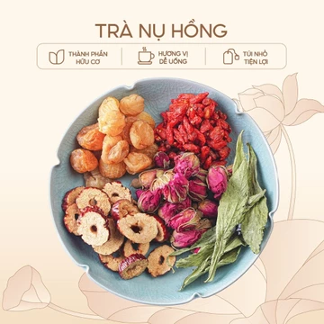 Trà Nụ Hoa Hồng Calming – Trà Thảo Mộc Thư Giãn, Thanh Mát, Hỗ Trợ Tiêu Hóa