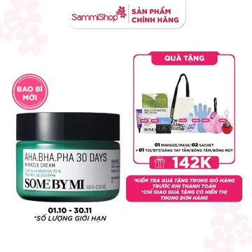 Some By Mi Kem dưỡng AHA-BHA-PHA 30 Days Miracle Cream 60g