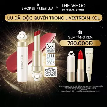 [KOL x THE WHOO] Son dưỡng môi Đông y The history of Whoo Gongjinhyang Mi Glow Lip Balm 3.3g