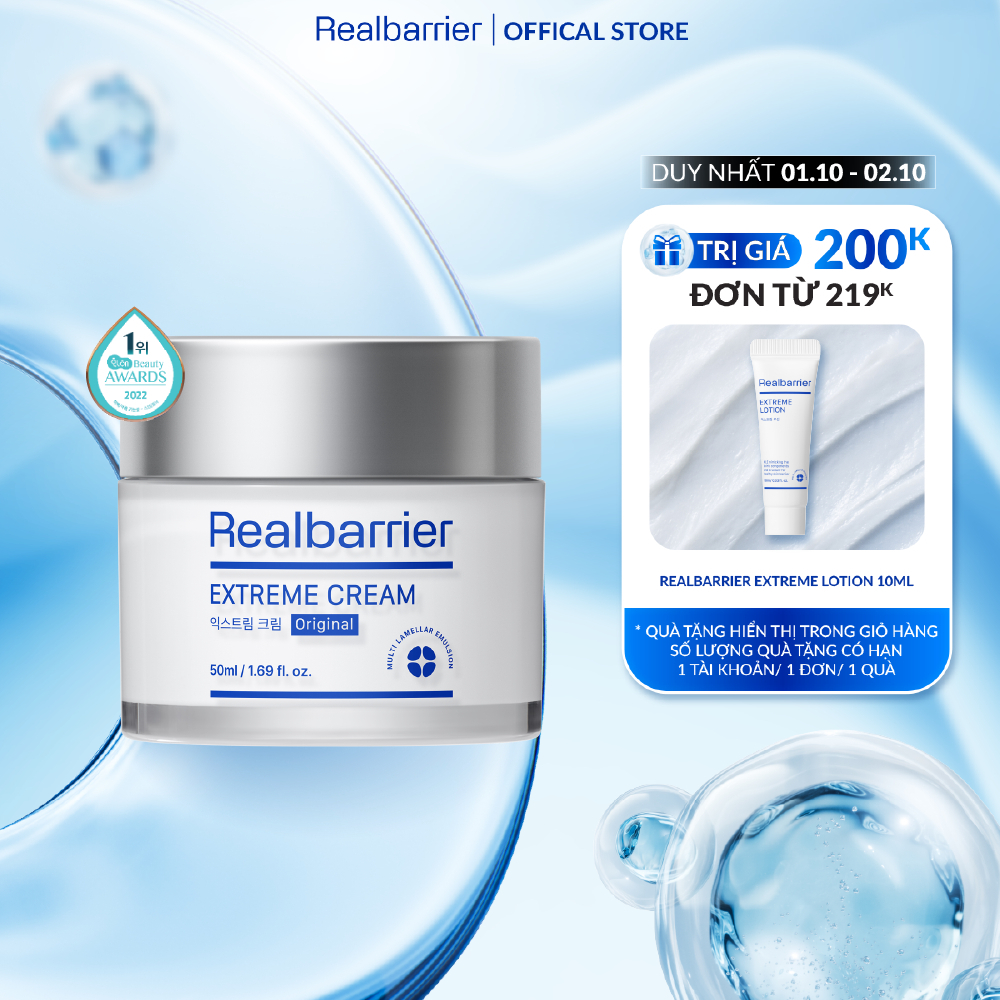 Kem dưỡng phục hồi da Real Barrier Extreme Cream Original 50ml