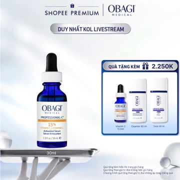 [Obagi x Truc Huynh] Serum Vitamin C 15% Dưỡng Sáng Da & Chống Oxy Hóa Obagi Professional-C 30ml