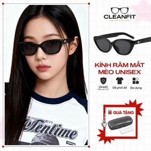 Kính Râm Thời Trang Unisex Mắt Mèo CLEANFIT Dễ Phối Đồ, Chụp Ảnh, Chống Tia UV, Bảo Vệ Hàn Quốc 2026 MK01