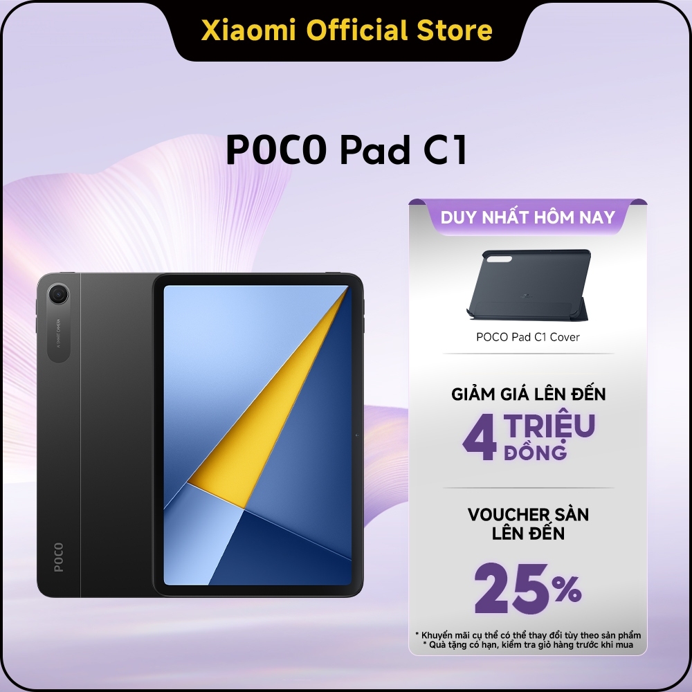 Xiaomi POCO Pad C1 (4GB+64GB| 6GB+128GB) | Màn hình 9.7" 2K 120Hz | Pin khủng 7600 mAh(typ)