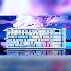 Bàn phím cơ Lingbao K98 | Lingbao K98 Pro - Hotswap, Gasket Mount, LED RGB, 3 Mode Kết Nối (Chính Hãng) | BigBuy360 - bigbuy360.vn