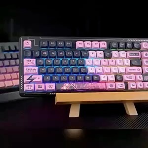 Bàn phím cơ Lingbao K98 | Lingbao K98 Pro - Hotswap, Gasket Mount, LED RGB, 3 Mode Kết Nối (Chính Hãng) | BigBuy360 - bigbuy360.vn