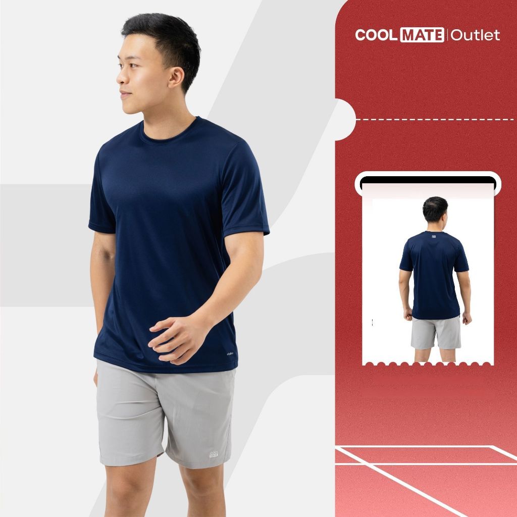 Áo Thun Nam Thể Thao Coolmate Basics Outlet- không đổi trả