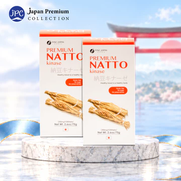 Combo 2 Viên Natto Kinase Hỗ Trợ Giảm Cholesterol - Fine Japan Natto Kinase 2000FU (300 Viên)