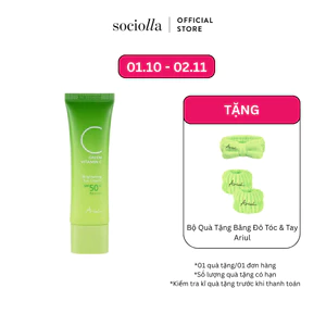 Kem Chống Nắng Dưỡng Sáng Da Ariul Green Vitamin C Brightening Sun Cream