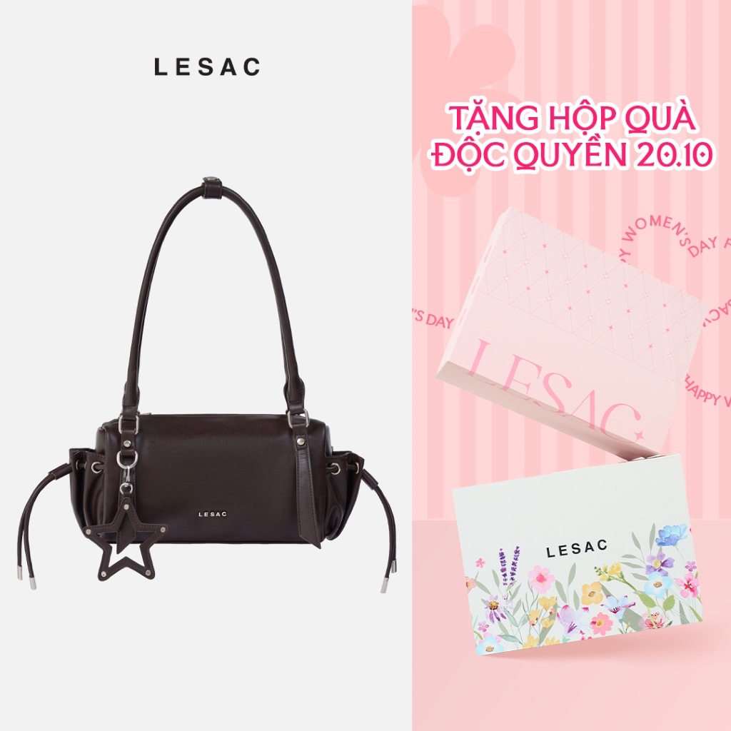 [MUA TÚI TẶNG HỘP 20.10] Túi đeo vai nữ LESAC Sương Bag
