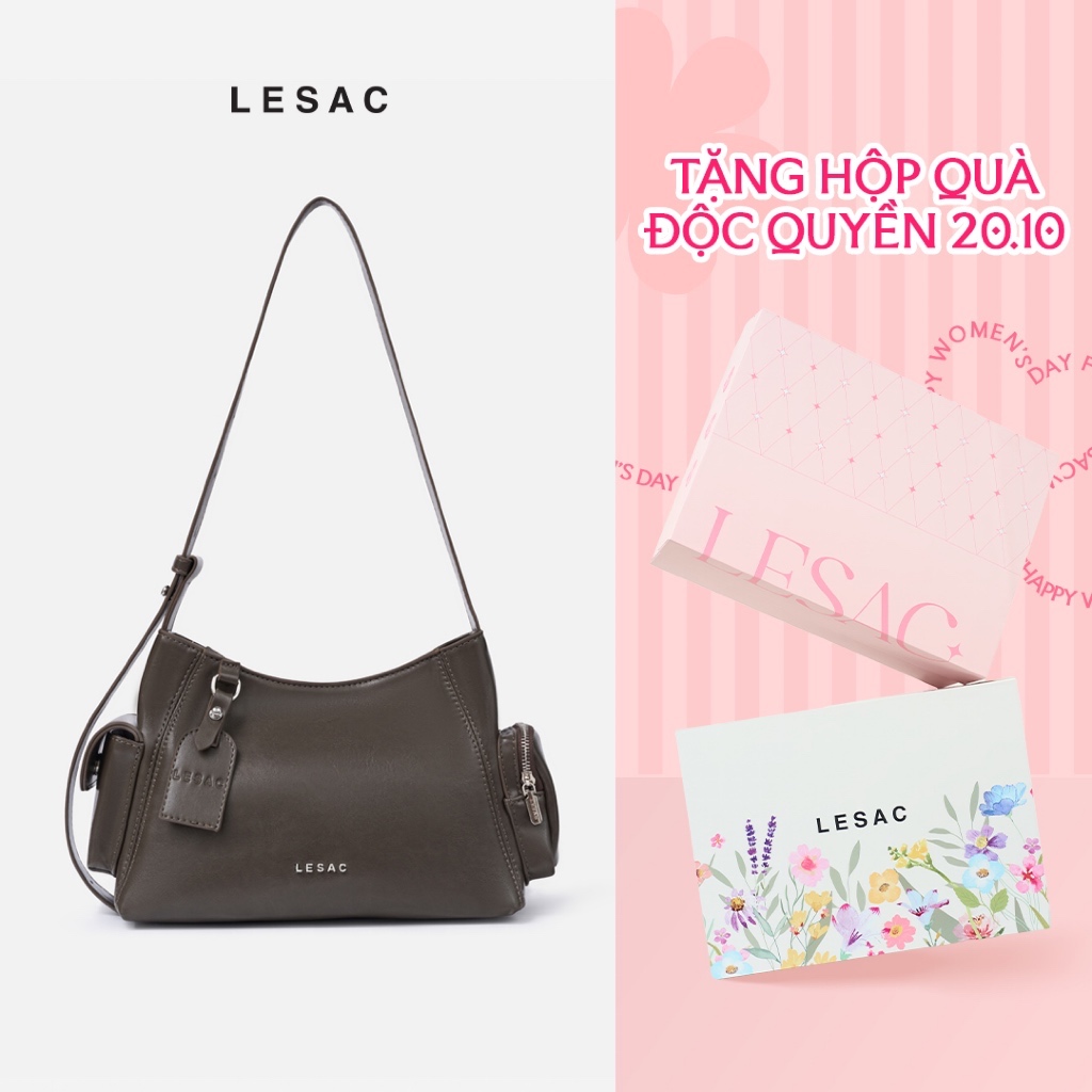 [MUA TÚI TẶNG HỘP 20.10] Túi đeo vai nữ LESAC Mini Xinh Bag