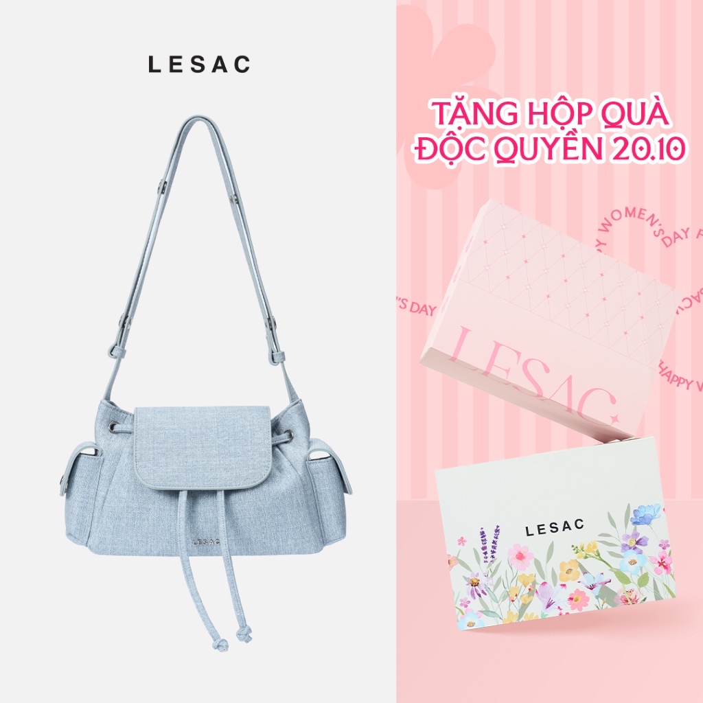 [MUA TÚI TẶNG HỘP 20.10] Túi đeo vai LESAC Loiter Bag