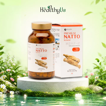 Viên uống Hỗ Trợ Giúp Tan Cục Máu Đông Natto Kinase Nhật Bản - Fine Japan (300 Viên)