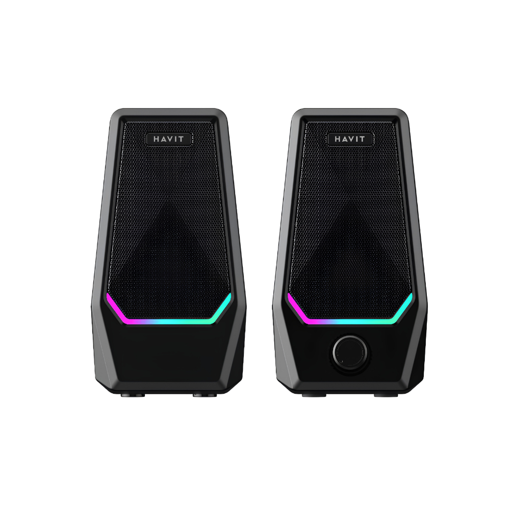 Loa Vi Tính Havit SK768 10W 2.0 | LED RGB | USB 5V + AUX 3.5mm | Loa PC Laptop Gaming | BigBuy360 - bigbuy360.vn