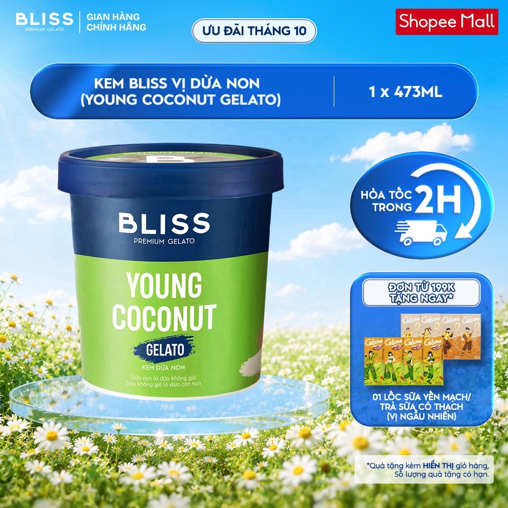 [Hỏa tốc HN/HCM] [VỊ TỰ CHỌN] Kem BLISS Vị Tự Chọn hộp 473ml