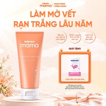 [MỜ RẠN] Kem Trị Rạn Da Hiệu Quả Làm Mờ Cả Rạn Trắng Và Rạn Đỏ Kutieskin Mama Lành Tính 50G