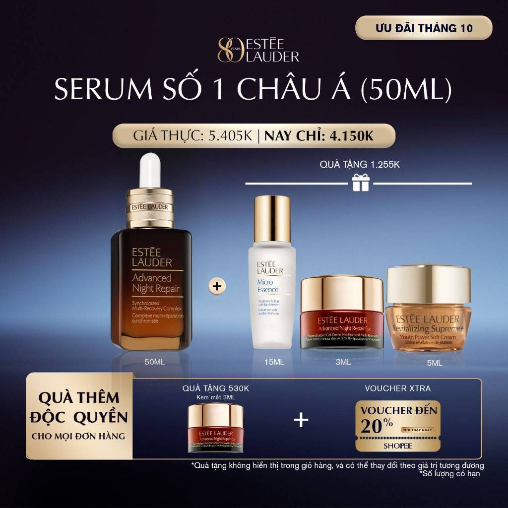 Tinh chất (Serum) phục hồi ngăn ngừa lão hóa Estee Lauder Advanced Night Repair Synchronized Multi-Recovery 50ml