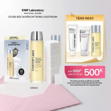 [CNP Laboratory Official x Lucie] Nước thần keo ong phục hồi làn da Propolis Treatment Ampule Essence 300ml