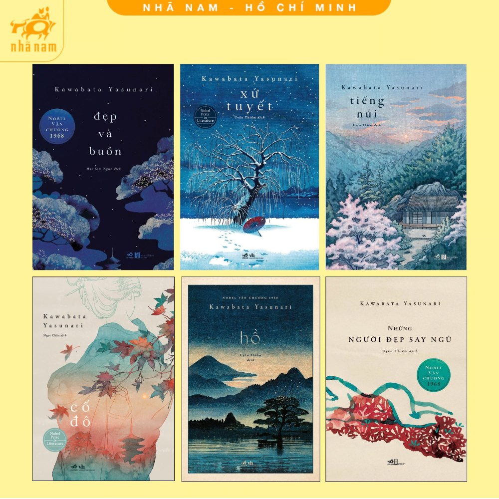 Sách - Series văn học của tác giả Kawabata Yasunari (Nhã Nam HCM)