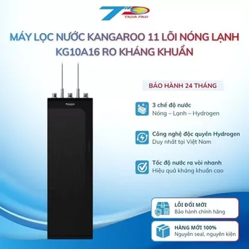Máy Lọc Nước Kangaroo 11 Lõi Nóng Lạnh KG10A16 RO Kháng Khuẩn Lọc Nhanh|Bảo Hành Chính Hãng