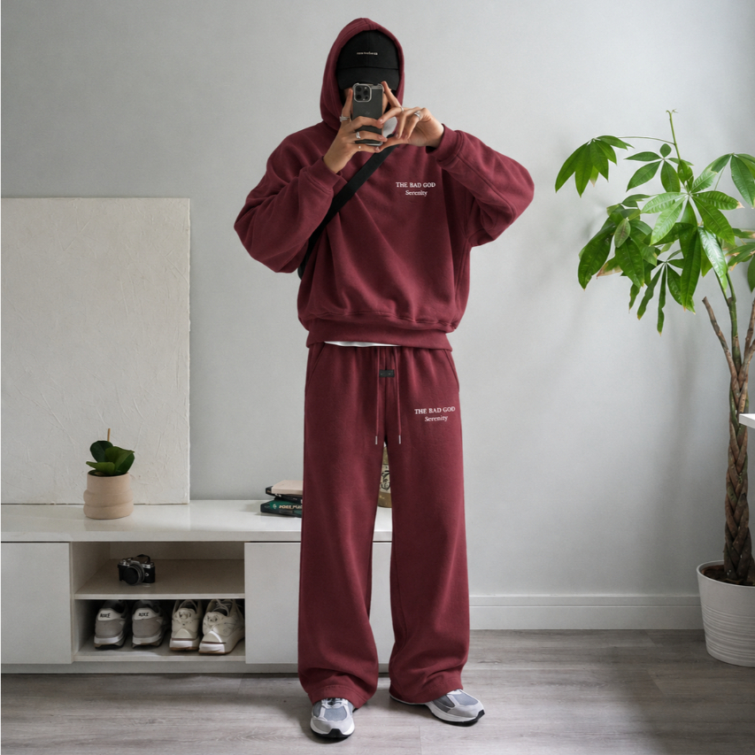 Set Bộ Hoodie Sweater Nam Nữ THE BAD GOD Winter Set Nỉ Dày Ấm, Có Áo Và Quần Bán Lẻ | BigBuy360 - bigbuy360.vn