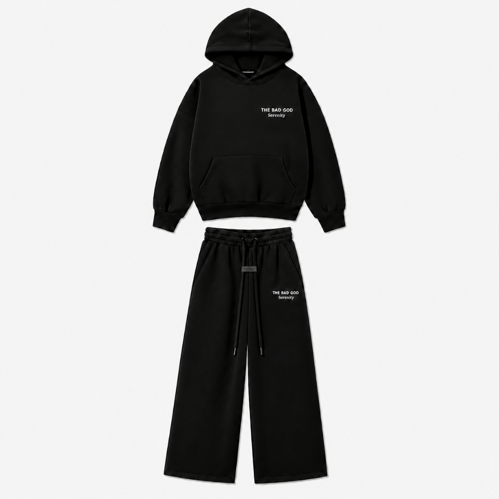 Set Bộ Hoodie Sweater Nam Nữ THE BAD GOD Winter Set Nỉ Dày Ấm, Có Áo Và Quần Bán Lẻ | BigBuy360 - bigbuy360.vn