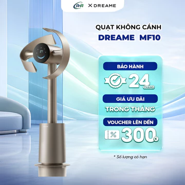 Quạt Không Cánh Dreame MF10, Quạt Tháp Không Cánh Làm Mát, 3 Chế Độ Gió, Điều Khiển Từ Xa -