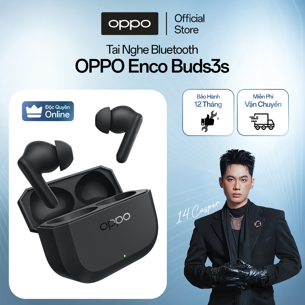 [SVIP] Tai nghe Bluetooth OPPO Enco Buds 3s, dịch thuật AI, pin đến 54h, sạc siêu tốc, màng loa lớn đa chiều | BigBuy360 - bigbuy360.vn