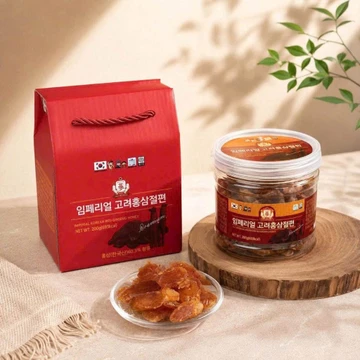 Sâm Lát Tẩm Mật Ong Hàn Quốc 200g - Hồng Sâm Hàn Quốc Chính Hãng Ngon Miệng Tiện Lợi Mỗi Ngày