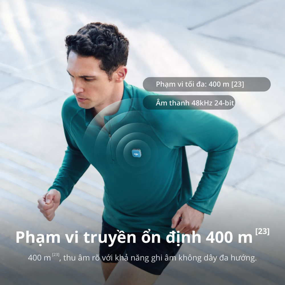 DJI Mic Mini 2 thu âm không dây nhỏ gọn, khử ồn 2 cấp độ, màu sắc trẻ trung (DJI Mic Mini 2)