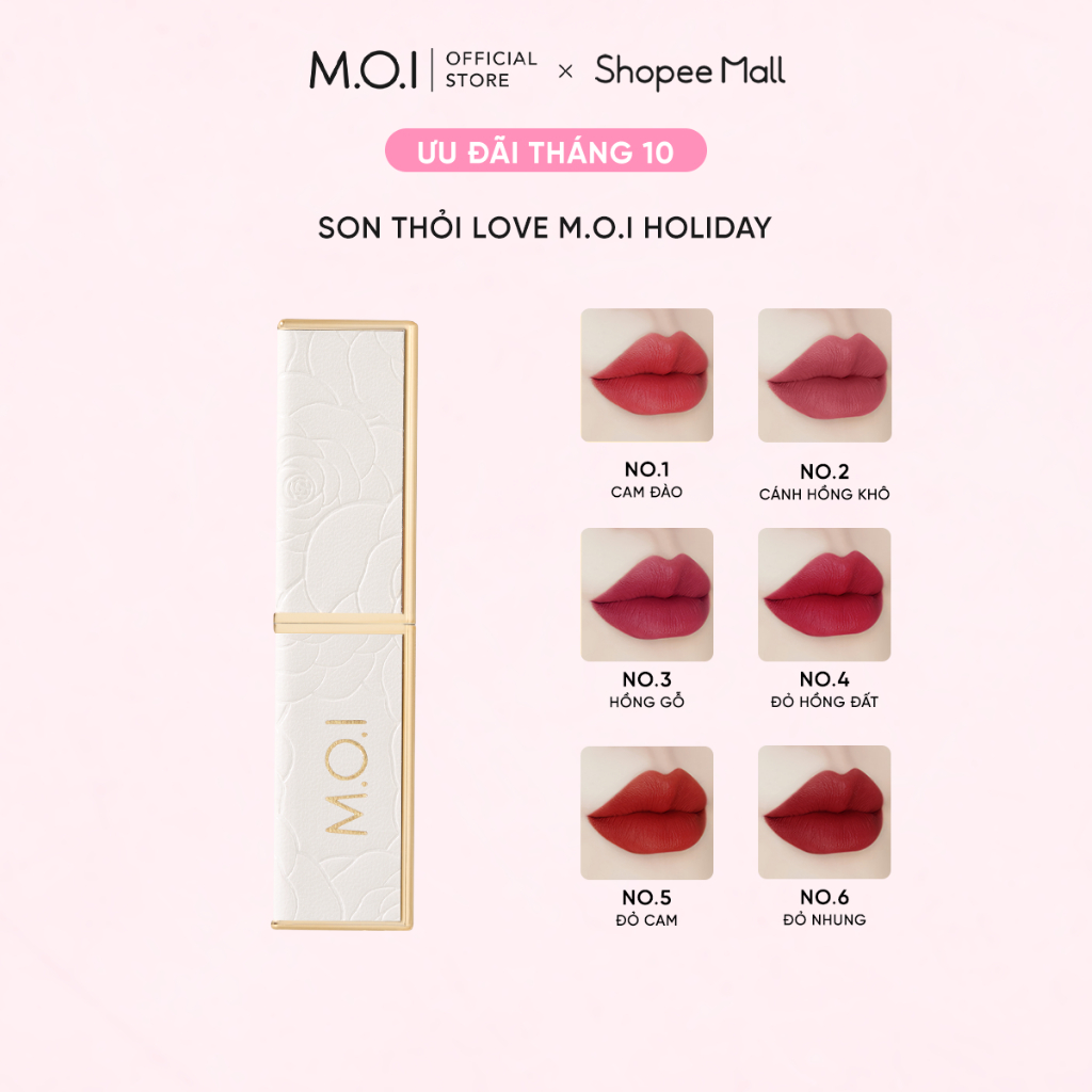 Son Thỏi Love M.O.I Holiday - Phiên Bản Lễ Hội 2.7g