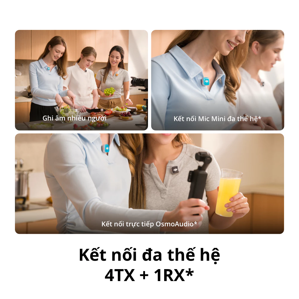 DJI Mic Mini 2S không dây nhỏ gọn (DJI Mic Mini 2S)
