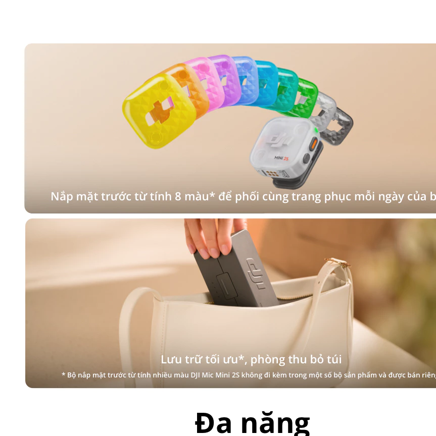 DJI Mic Mini 2S không dây nhỏ gọn (DJI Mic Mini 2S)