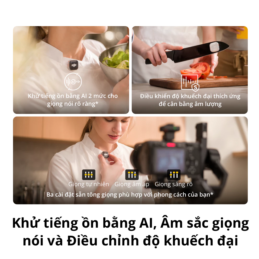 DJI Mic Mini 2S không dây nhỏ gọn (DJI Mic Mini 2S)