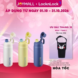 Bình giữ nhiệt LocknLock Blissoul LHC4458, 700ml Inox316 Siêu Nhẹ, có quai xách tiện lợi, Hàng Chính Hãng - JoyMall
