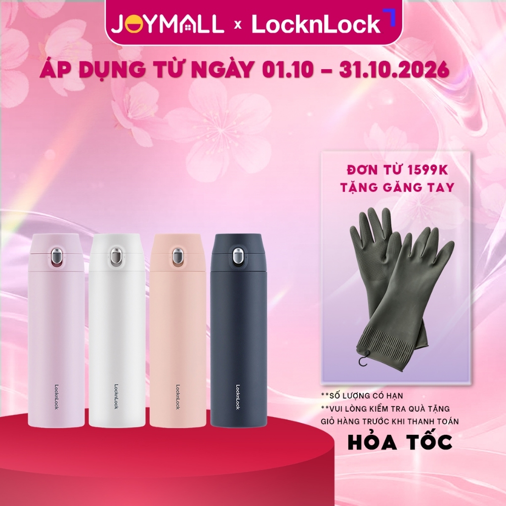 Bình giữ nhiệt LocknLock Featherlight LHC3257 500ml - Hàng chính hãng, thép không gỉ  - JoyMall