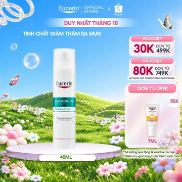 Tinh chất giúp giảm thâm mụn và dưỡng sáng da Eucerin® DermoPure Clinical Triple Action 40ml | Skincare