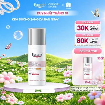 Kem dưỡng ngày giảm thâm nám & sáng da Eucerin Spotless Brightening SPF30 50ml | Skincare