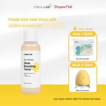 Toner Keo Ong cấp ẩm sâu C'New Lab Real Propolis Glow Boosting Toner (150ml)
