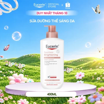 [Tuấn Dương x Eucerin] Sữa dưỡng thể sáng da Eucerin Spotless Brightening Body Lotion 400ml