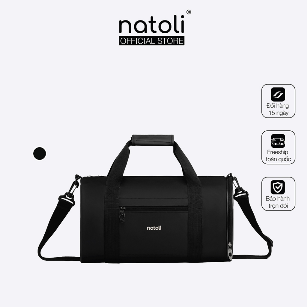 Túi trống thể thao, túi tập gym mini NATOLI đựng đồ tập gym nam nữ cao cấp BST Multisport Gym Bag T33