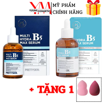 Tinh Chất Phục Hồi Da B5 PRETTYSKIN, Serum Pretty Skin Giúp Dưỡng Trắng, Phục Hồi Da, Chống Lão Hóa Da - 50ml
