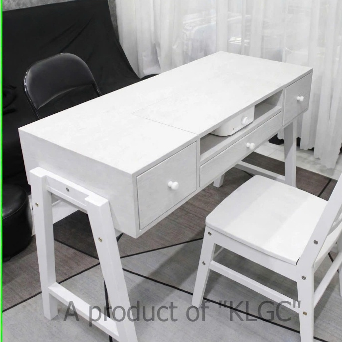 Bàn Làm Nail Gỗ Thông Tự Nhiên NAIL_02 | BigBuy360 - bigbuy360.vn