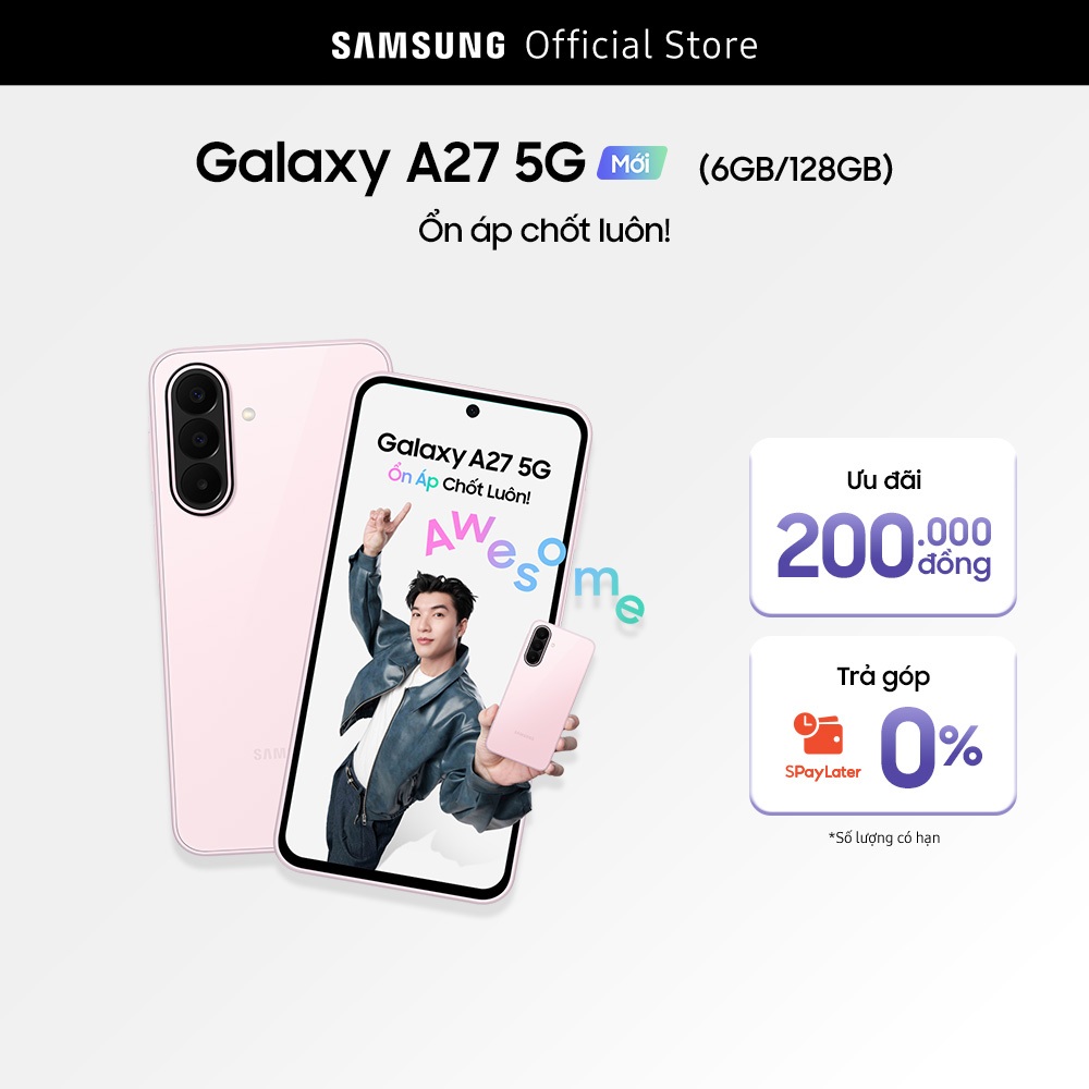 Điện Thoại Samsung Galaxy A27 5G 6GB/128GB