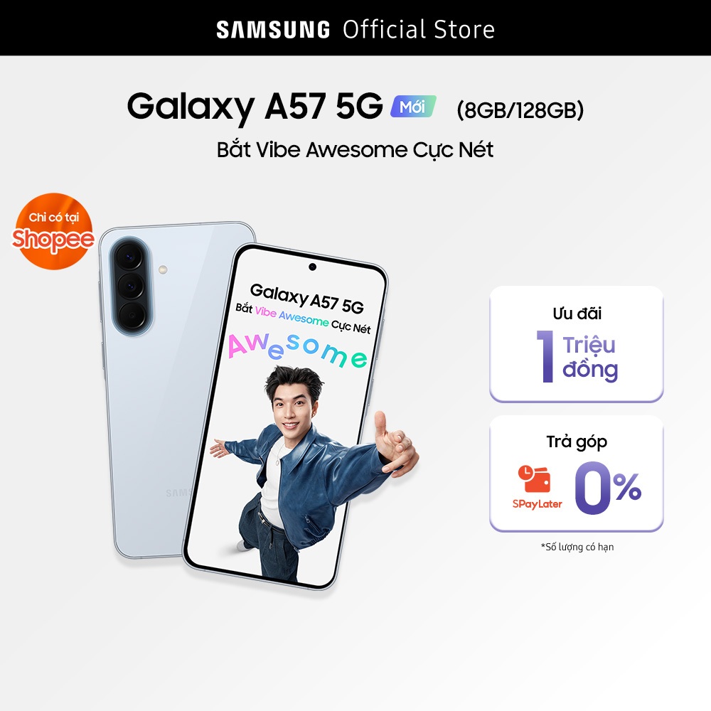 Điện Thoại Samsung Galaxy A17 LTE 8GB/128GB – ảnh mô tả chi tiết 13
