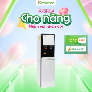 [LẮP ĐẶT 0Đ HN] Máy lọc nước Kangaroo có chức năng làm nóng lạnh nước uống KG61A3