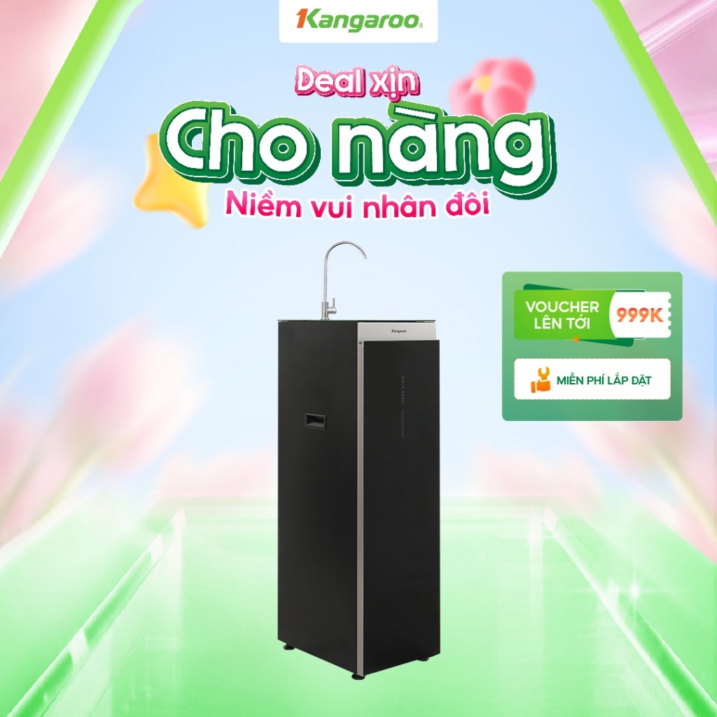 [MIỄN PHÍ LẮP ĐẶT] Máy lọc nước Kangaroo Hydrogen KG12HA - 12 cấp lọc